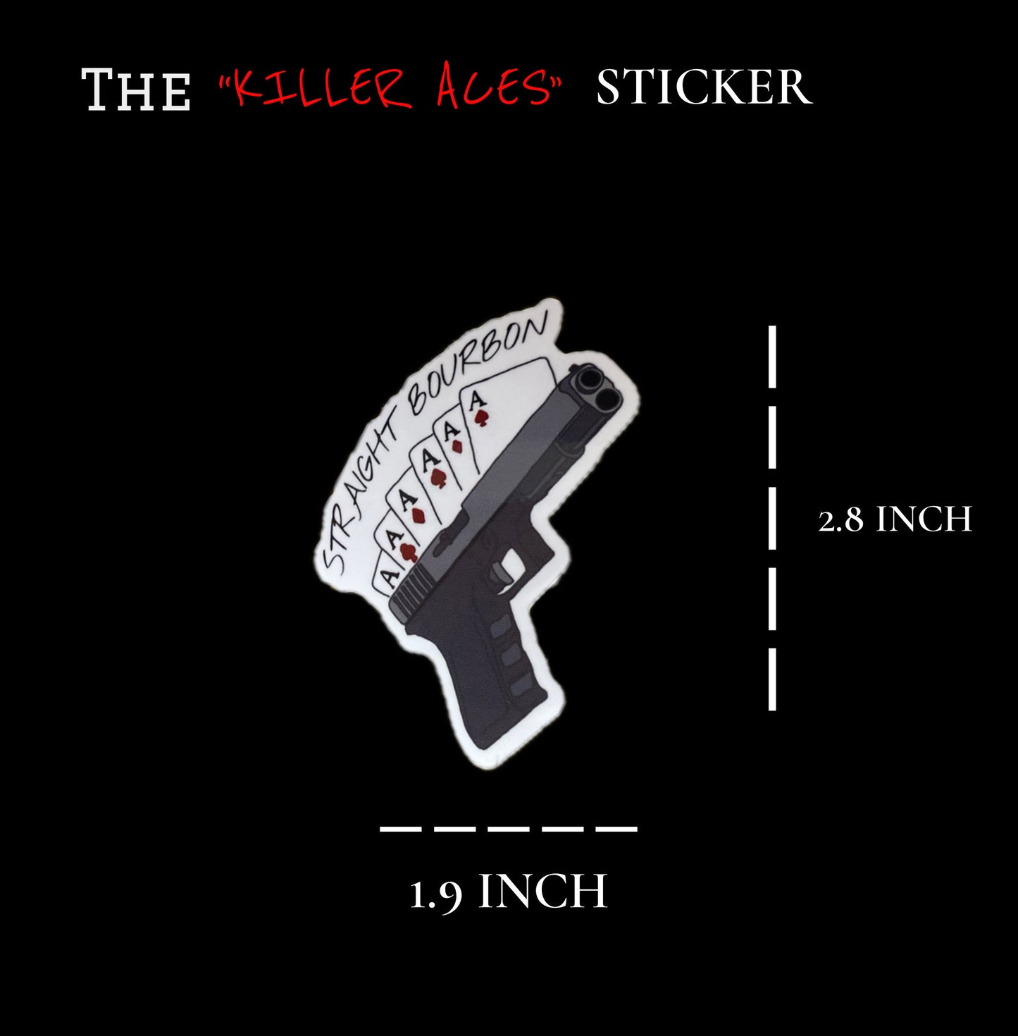 The 'Killer Aces' Sticker